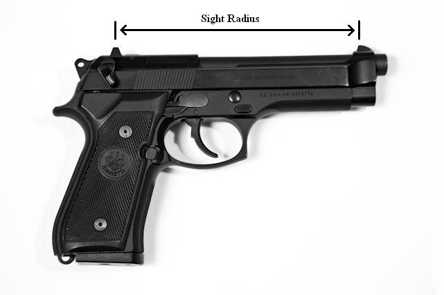 Sight Radius Measurement
