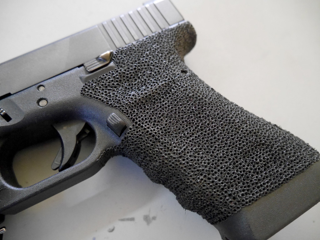Glock 17 Grip Stipple