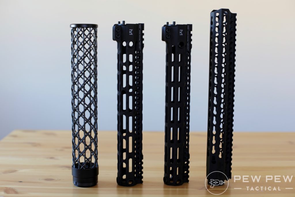 Lightest AR-15 Rails