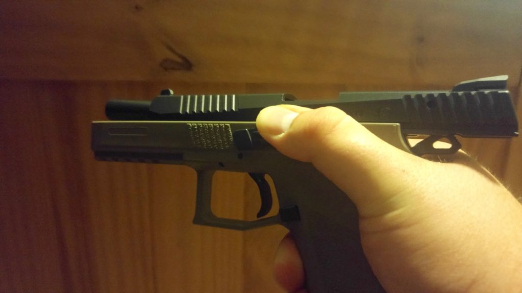 Slide Release on a CZ
