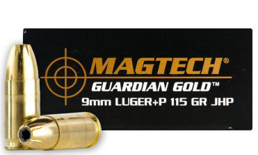 Magtech Guardian 9mm +P 115 gr