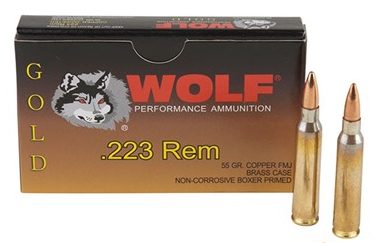 Wolf Gold .223 55 gr