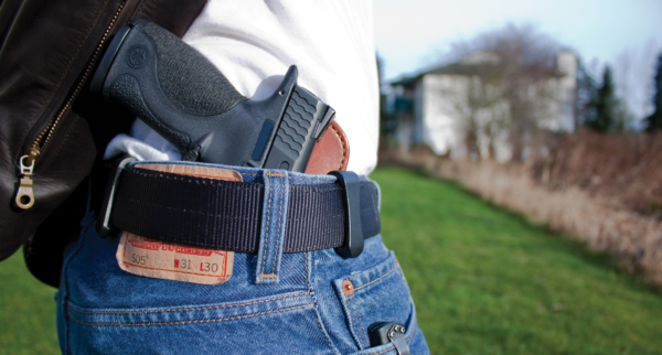 Carrying outdoors