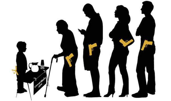 Concealed carry diagram