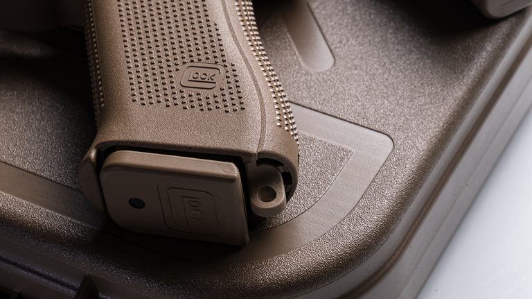 The Glock 19X's Magwell, Grip, and Lanyard Loop