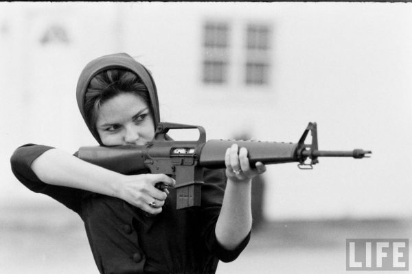Miss America 1962 with an Original AR-15