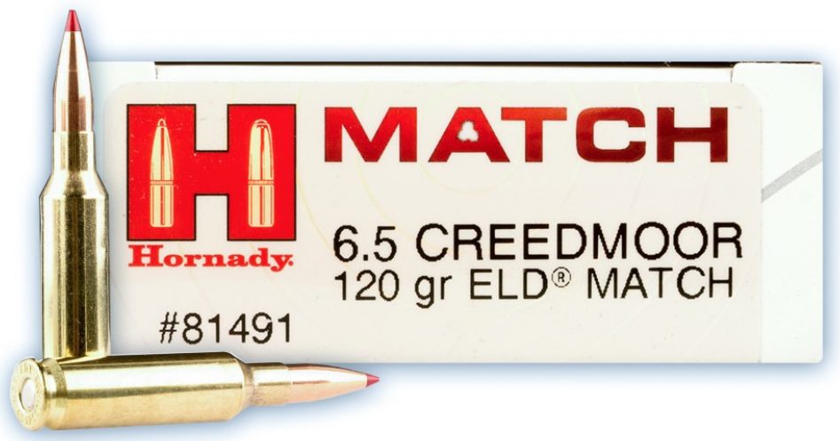 Hornady Match 6.5 Creedmoor 120gn ELD Match – 20 Rounds