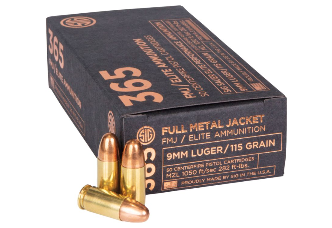 Sig 365 Ammunition