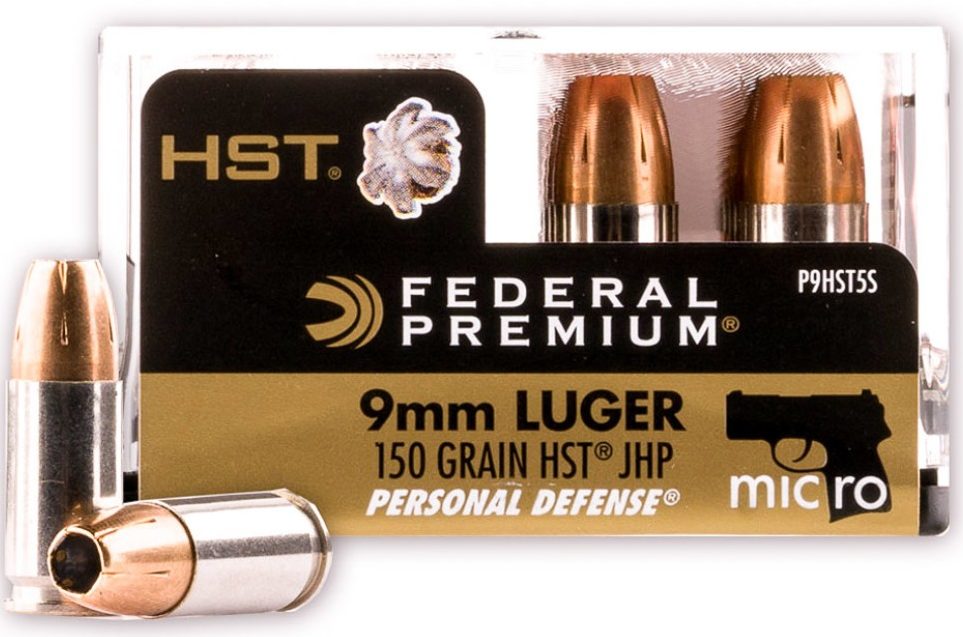 Federal Micro HST 150gr JHP
