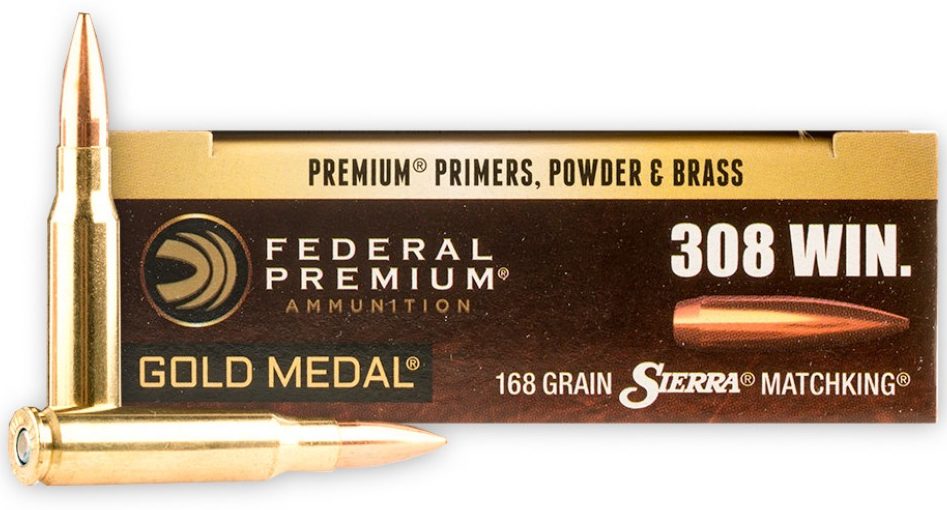 Federal .308 Win 168gr Gold Medal Match