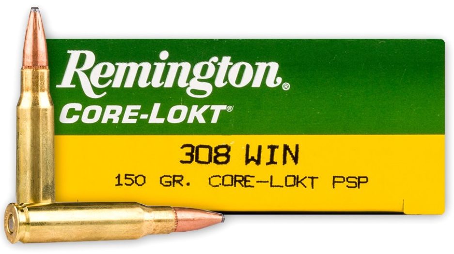 Remington .308 Win 150gr Core-Lokt PSP