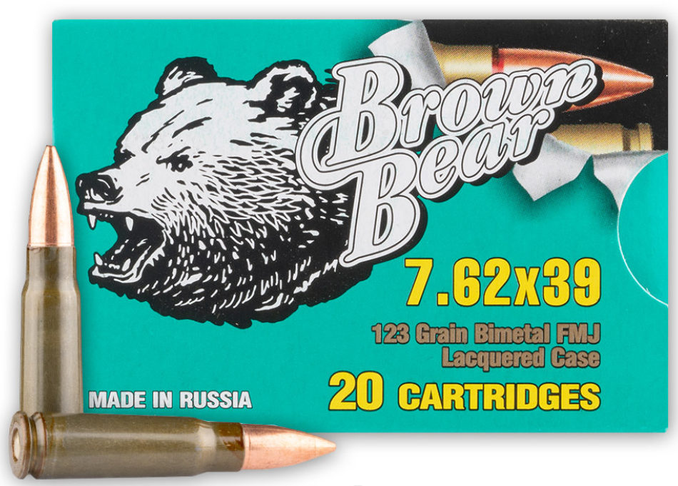 Brown Bear 123gr 7.62×39