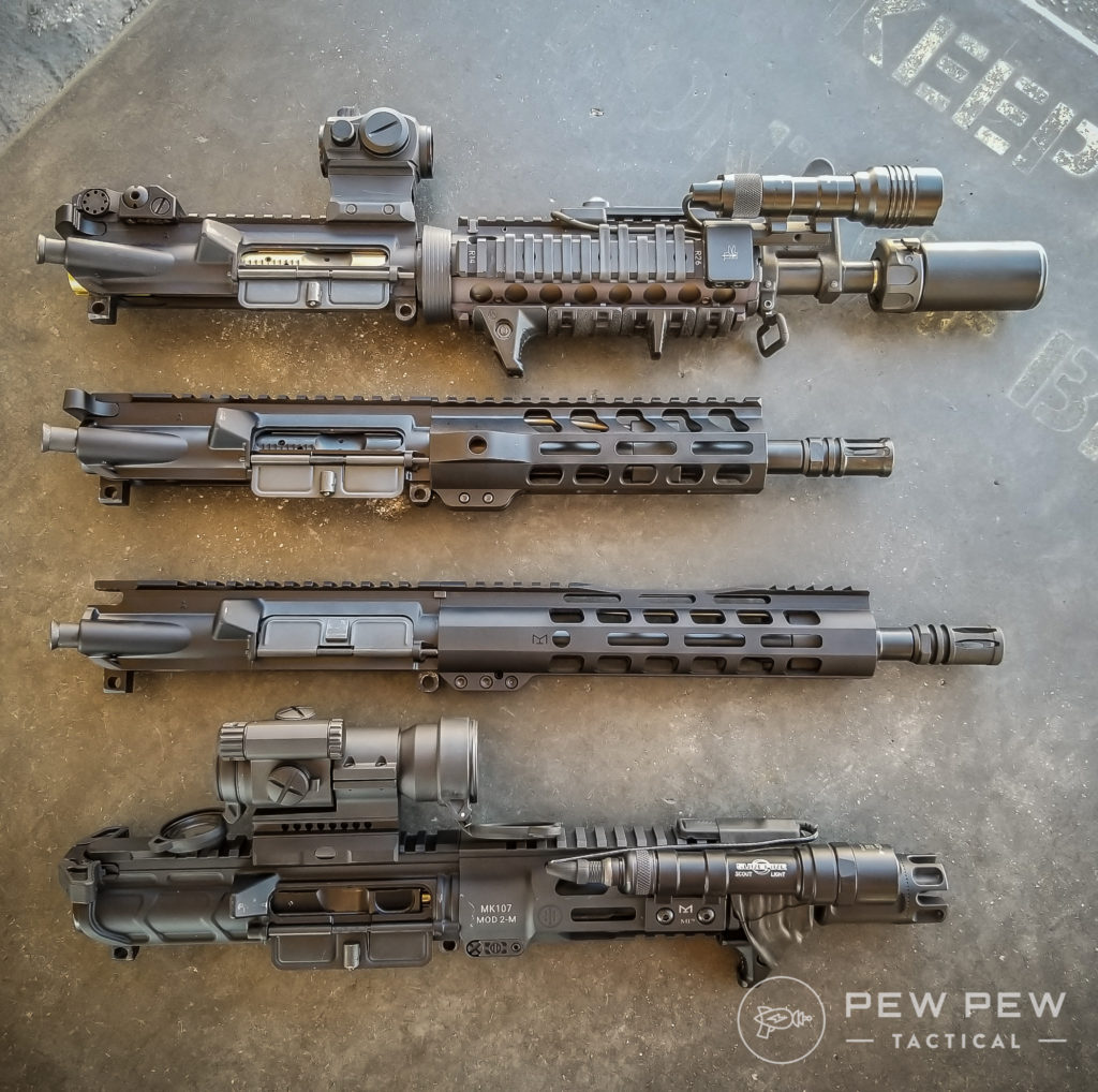 Couple of AR-15 Pistol Uppers