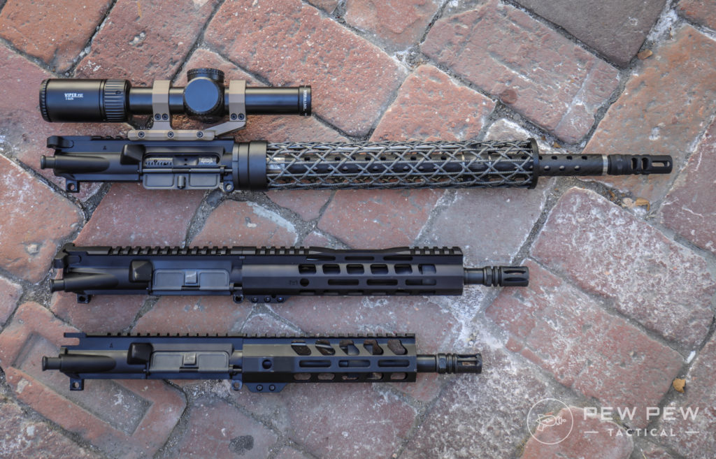 PSA AR-15 Pistol Uppers vs 16 Inch