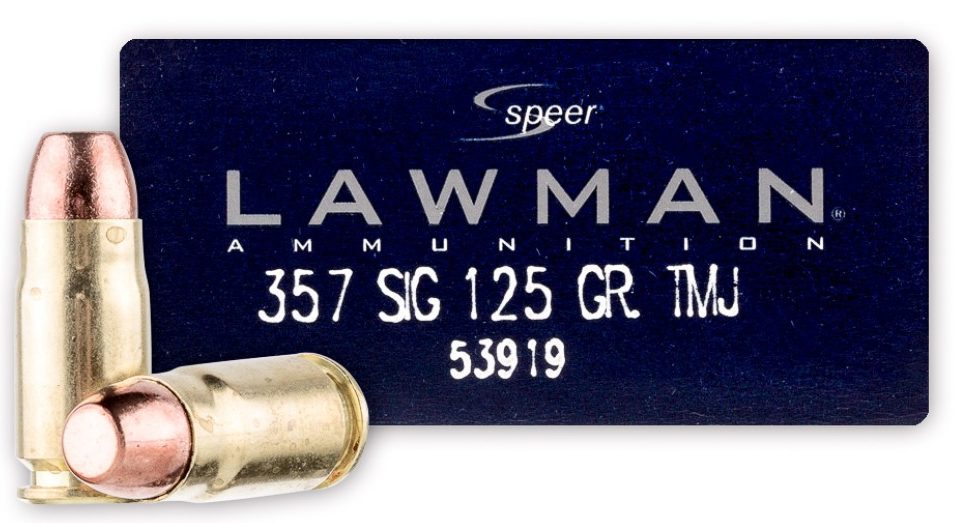 Speer Lawman .357 Sig Ammo