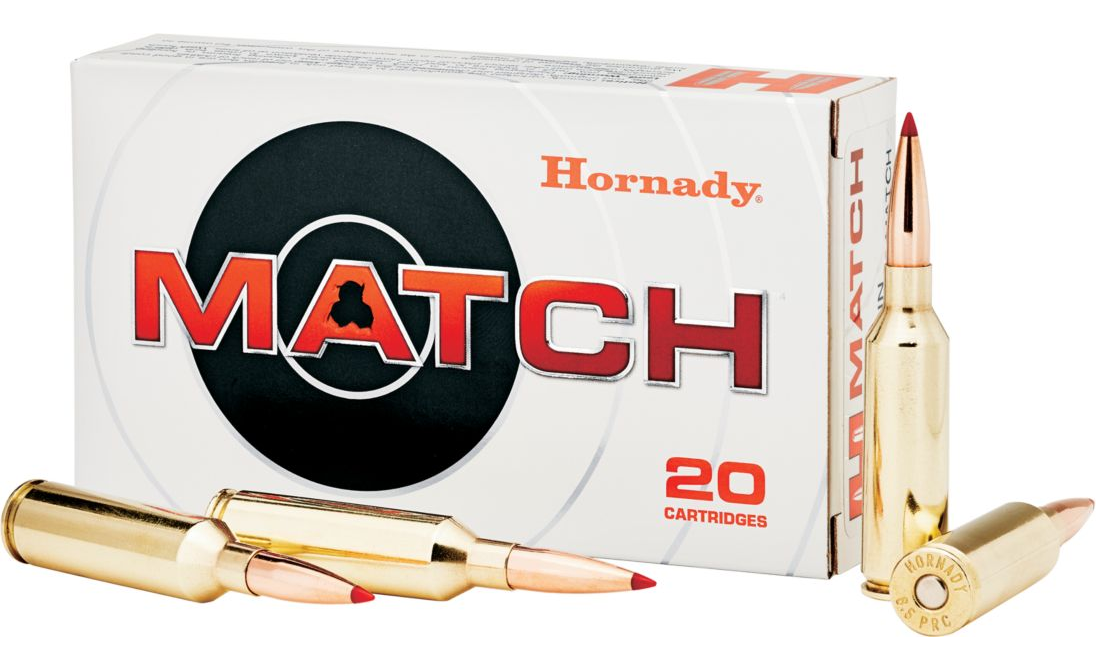 Hornady Custom Match Rifle Ammunition 168 Grain .308