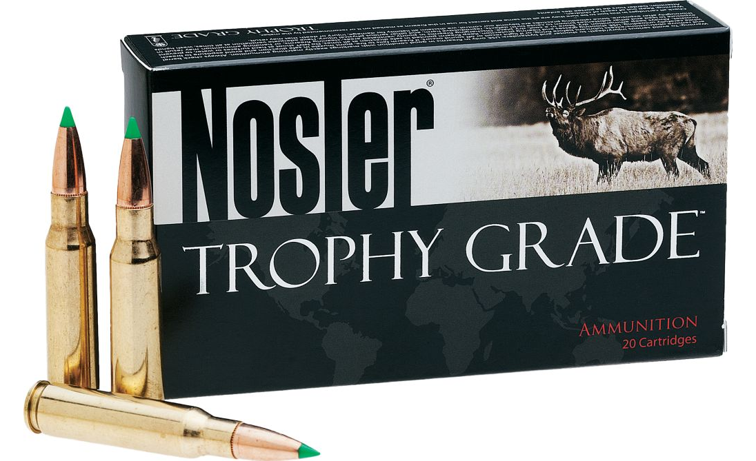 Nosler Trophy Grade Rifle Ammunition 85 Grain