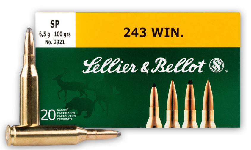 Sellier & Bellot 100 Grain SP 243