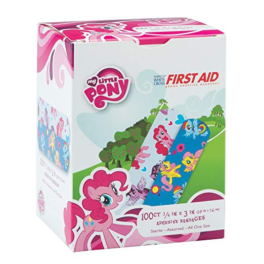 My Little Pony Bandages, 100 Count Pack