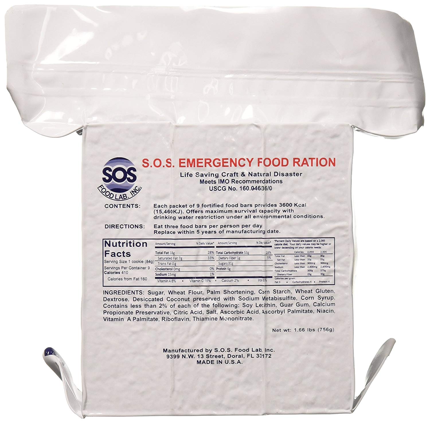 SOS Emergency Food Bars