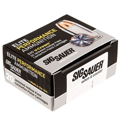 Sig Sauer Elite Performance Ammo 9mm Luger
