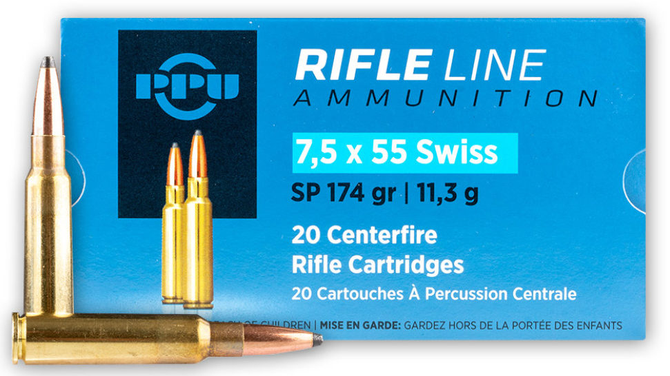 PPU 7.5×55 Swiss 174gr SP
