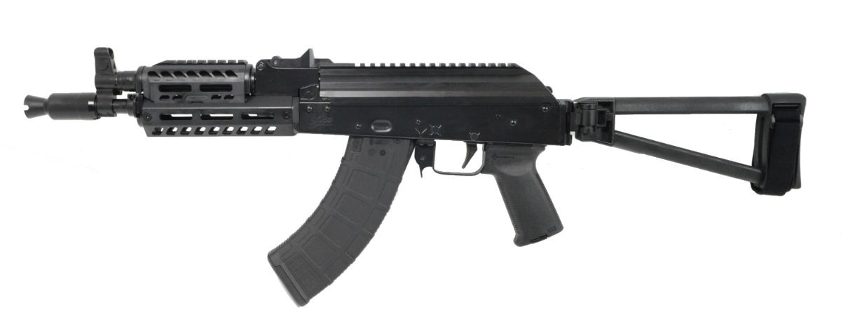 PSA AK-P GF3 Railed MOE ALG Triangle Side Folding Pistol