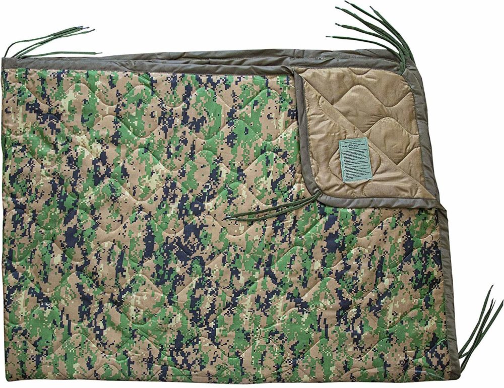 Camo All Weather Woobie Poncho Liner Blanket