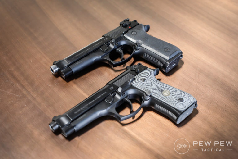 Two Beretta 92FS