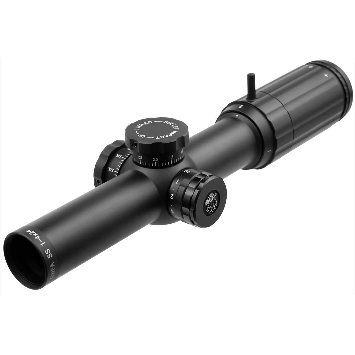 SWFA SS 1-4x24mm Tactical 30mm Scope