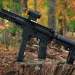Angstadt UDP-9 On a Stump