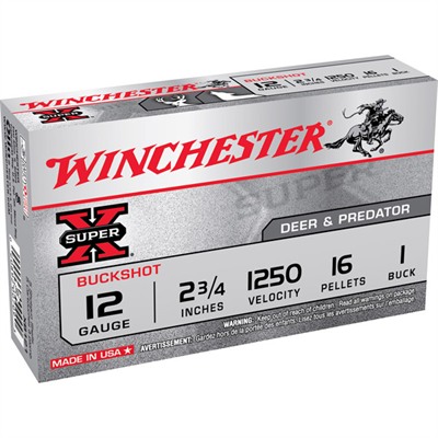 Winchester Super-X 12 GA No.1 Buck