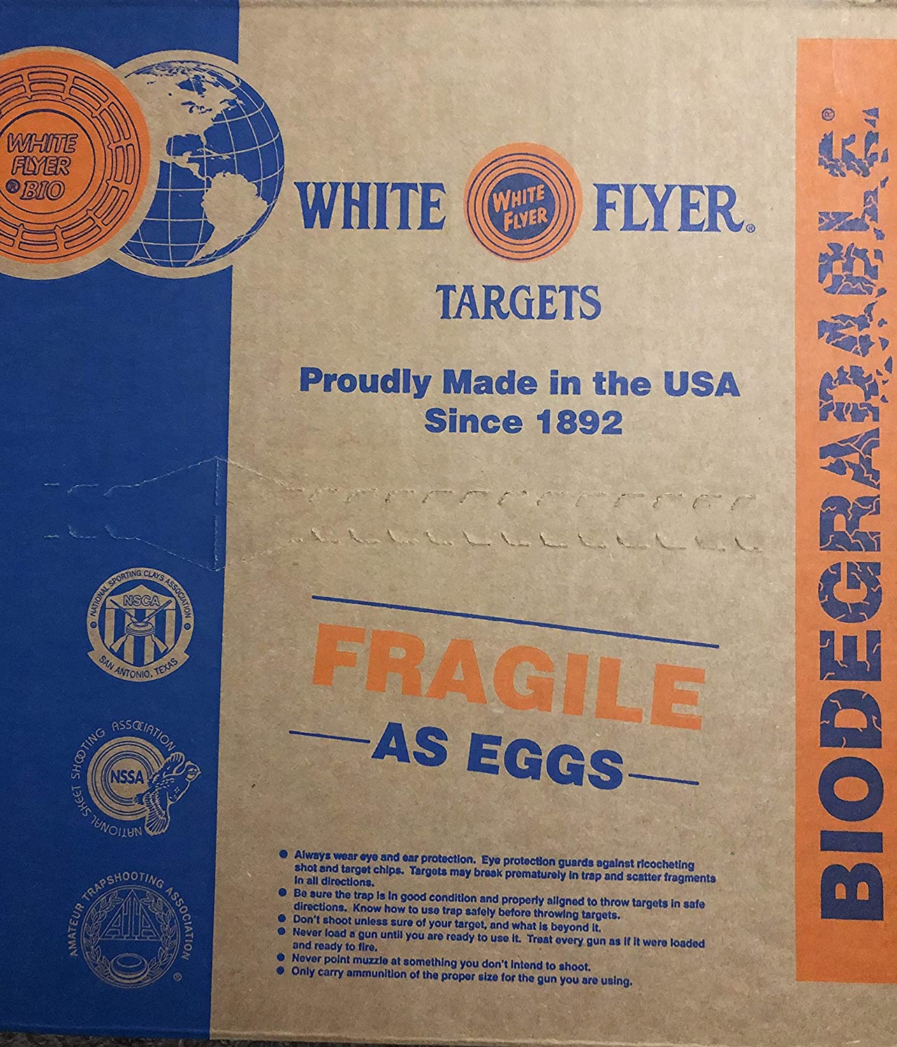 White Flyer Biodegradable Targets