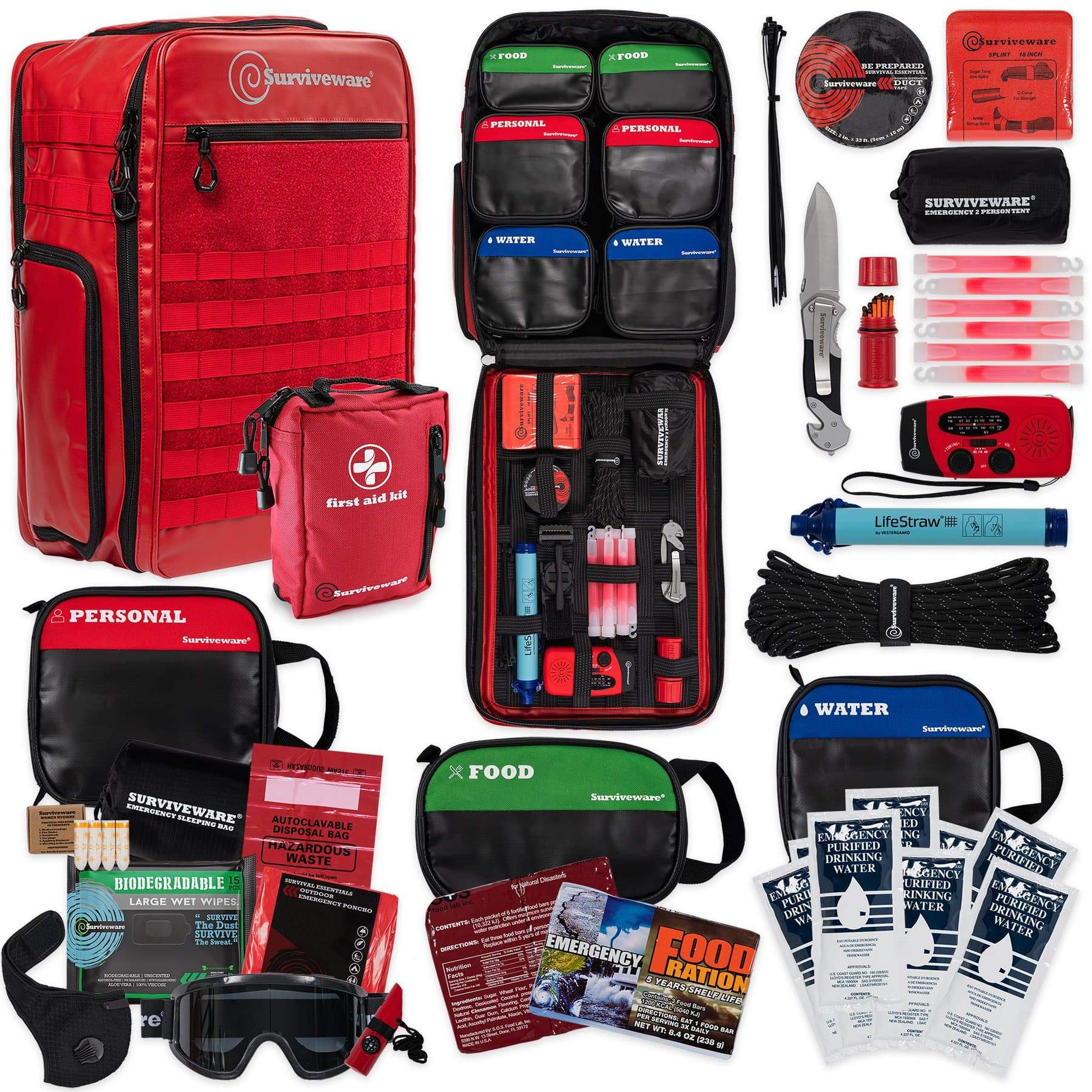Surviveware Responder 72 Hour Backpack