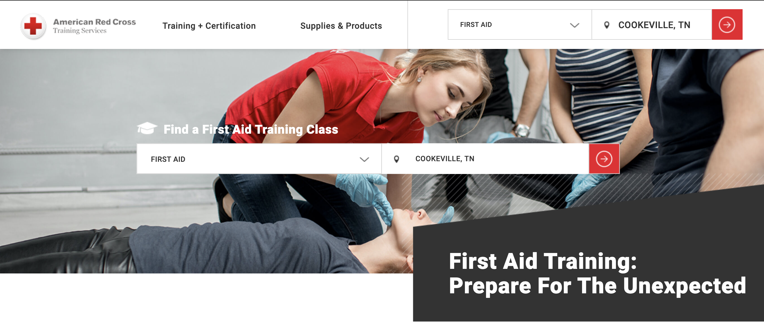 Red Cross First Aid and CPR