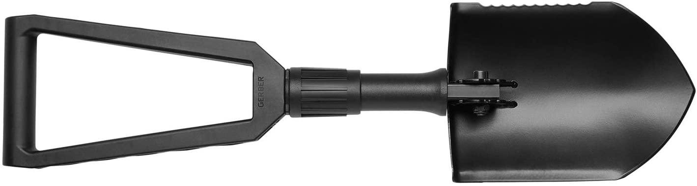 Gerber E-Tool Folding Spade, Serrated Edge