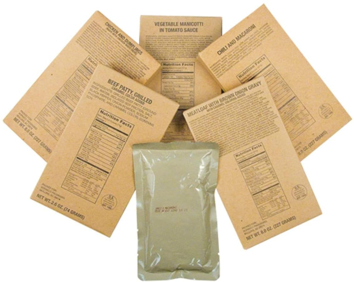 Captain Dave’s 12 MRE Entrees