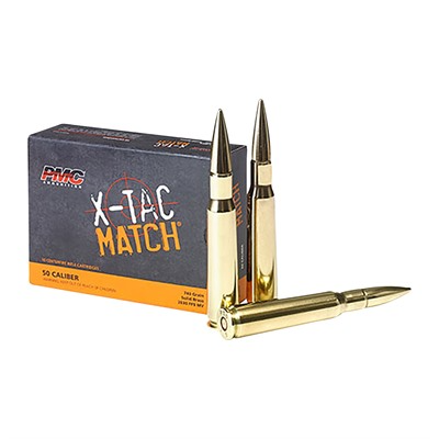 PMC X-TAC Match .50 BMG 740 GR SLD