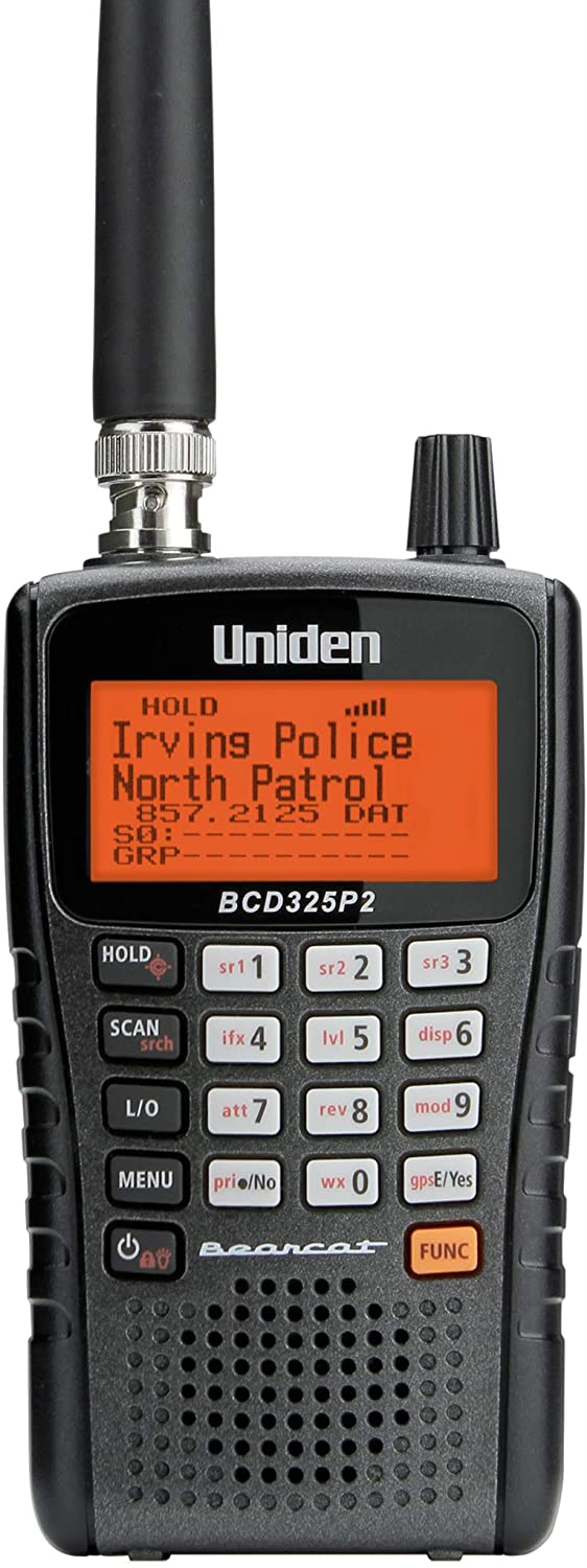 Uniden BCD325P2 Handheld TrunkTracker V Scanner
