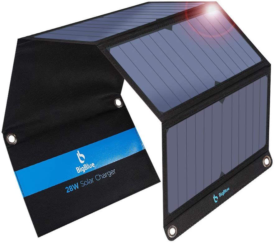 BigBlue Foldable 28-Watt Solar Panel