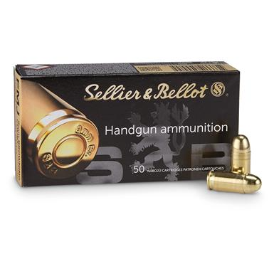 Sellier & Bellot 92gr FMJ .380 ACP