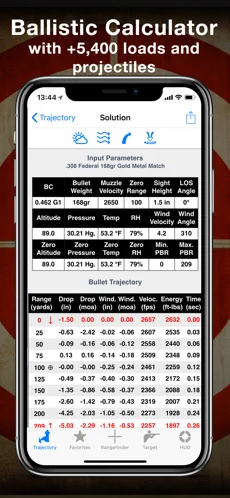 Ballistic App – Standard
