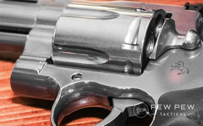 2. Colt Anaconda 6 inch 44 Magnum Revolver