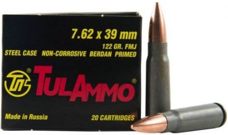 Tula 122gr FMJ 7.62X39