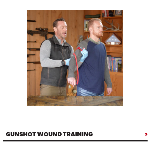 MyMedic Gunshot Wound Training