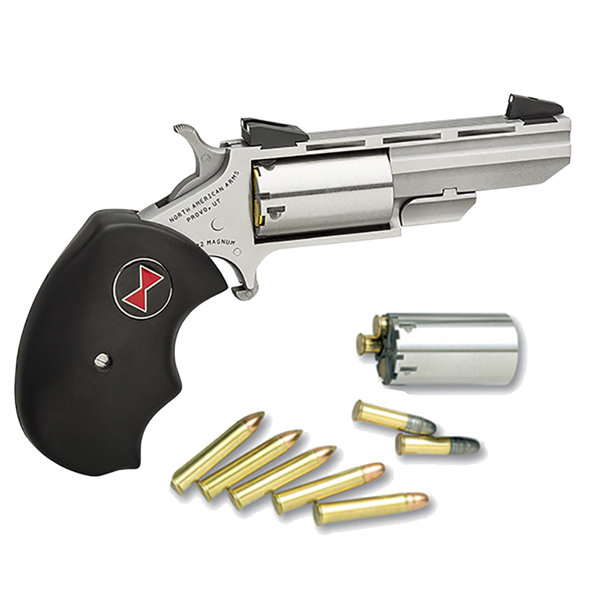 North American Arms Black Widow .22 LR/.22 Magnum
