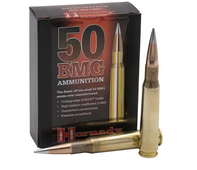 Hornady Match .50 BMG 750gr A-MAX – 10rds