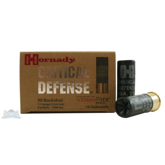 Hornady 12ga Critical Defense 00 Buck