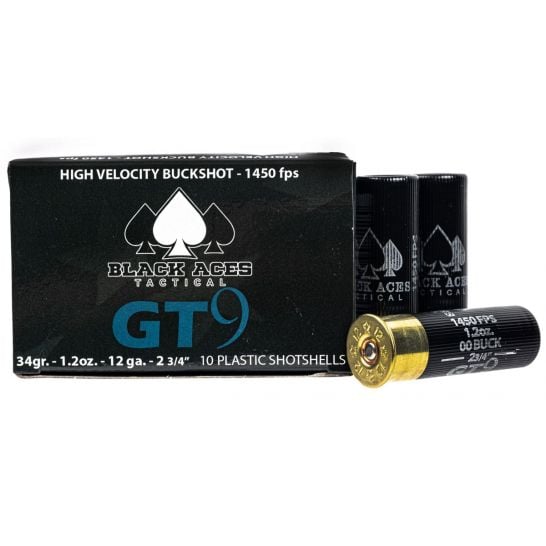 Black Aces 12ga 00 Buckshot