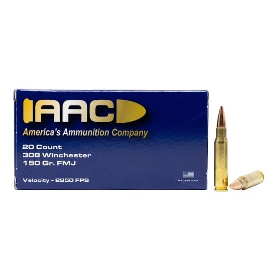 AAC .308 Win 150gr FMJ-BT